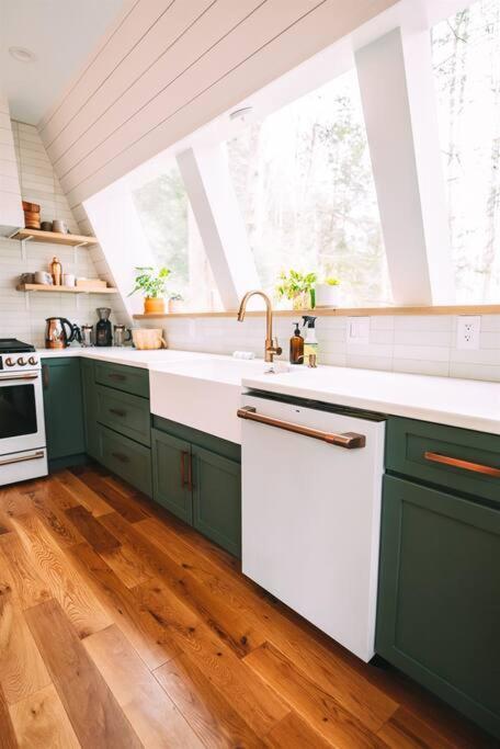 Dunlap Hollow A-Frame Rockbridge Экстерьер фото