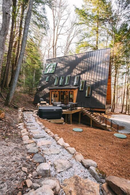 Dunlap Hollow A-Frame Rockbridge Экстерьер фото