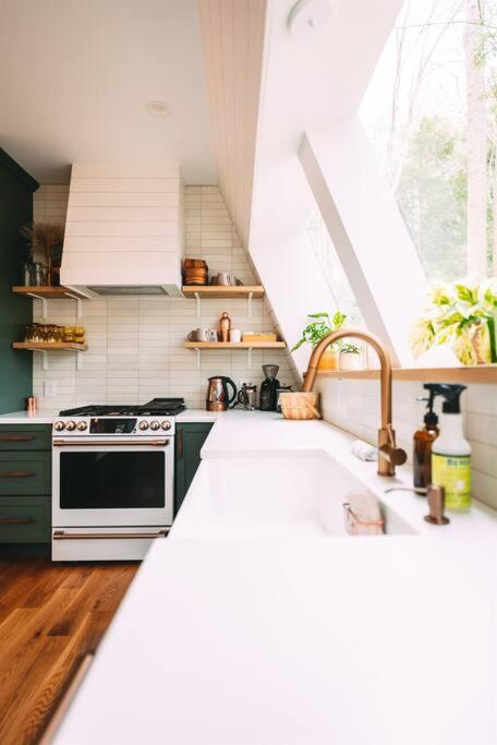 Dunlap Hollow A-Frame Rockbridge Экстерьер фото