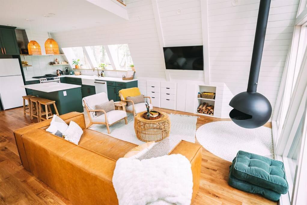 Dunlap Hollow A-Frame Rockbridge Экстерьер фото