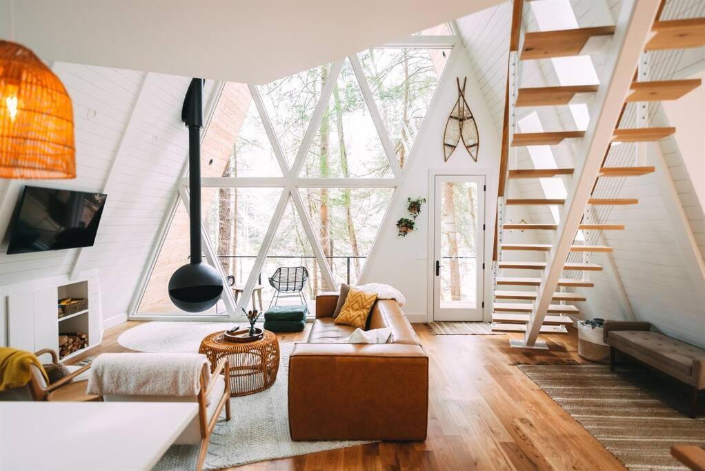Dunlap Hollow A-Frame Rockbridge Экстерьер фото